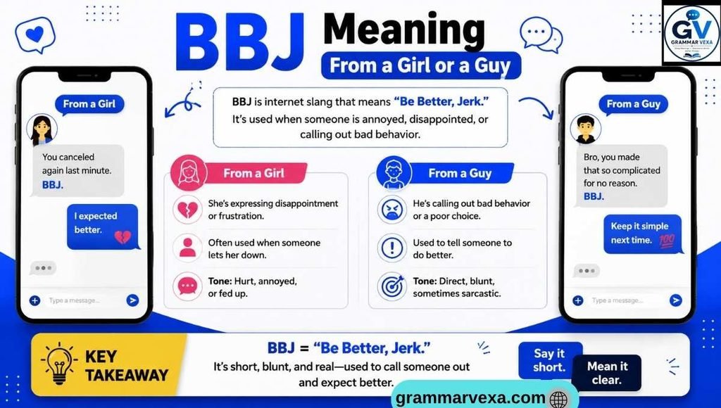 BBJ Meaning From a Girl or a Guy