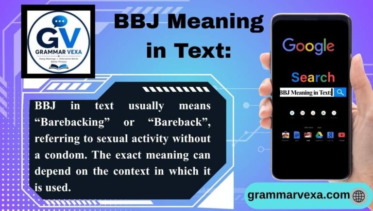 BBJ Meaning in Text: