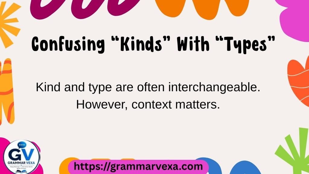 Confusing “Kinds” With “Types”