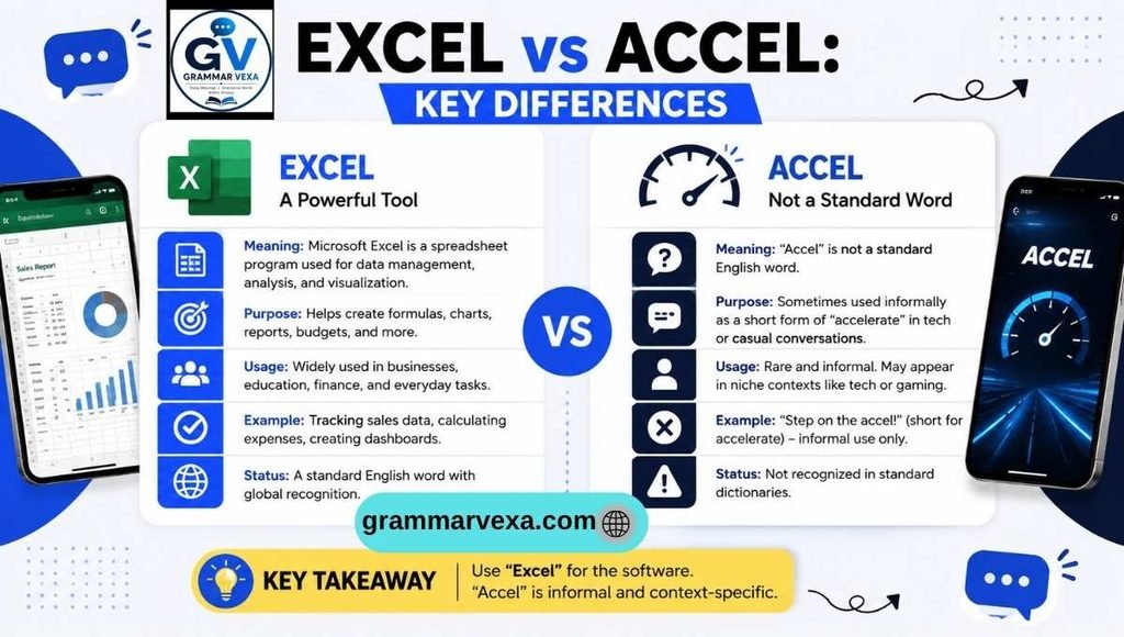 Excel vs Accel: Key Differences