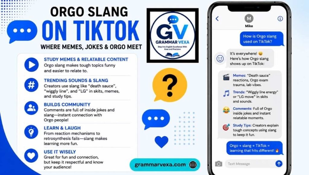 Orgo Slang on TikTok