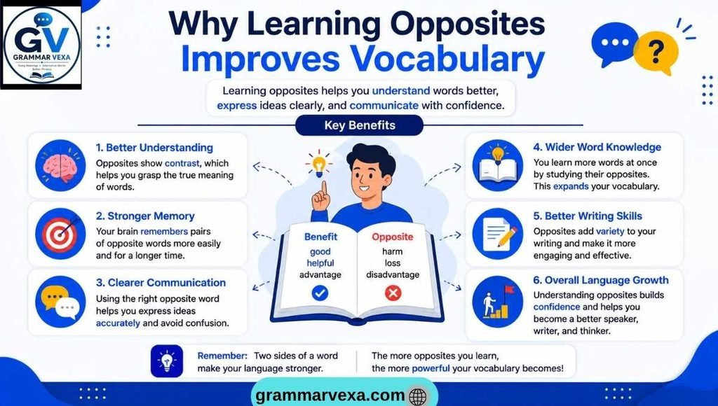 Why Learning Opposites Improves Vocabulary
