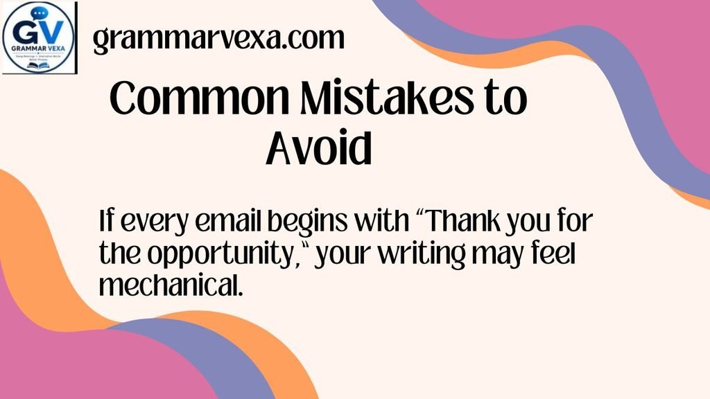 Common Mistakes to Avoid