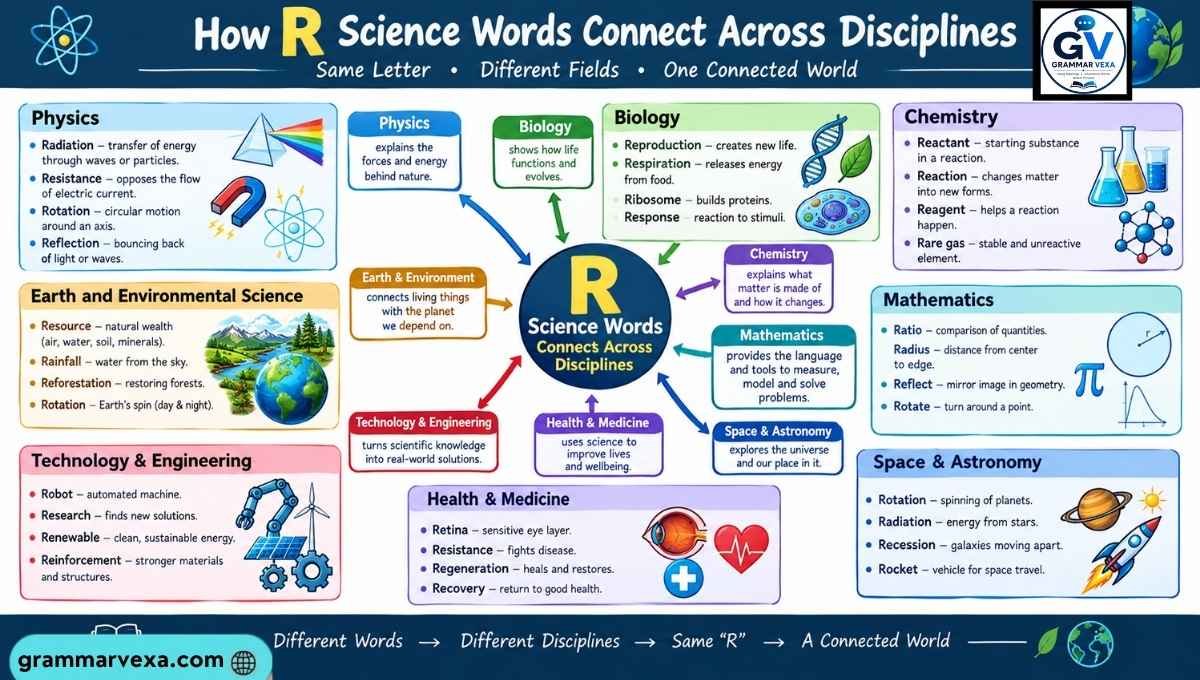 How R Science Words Connect Across Disciplines