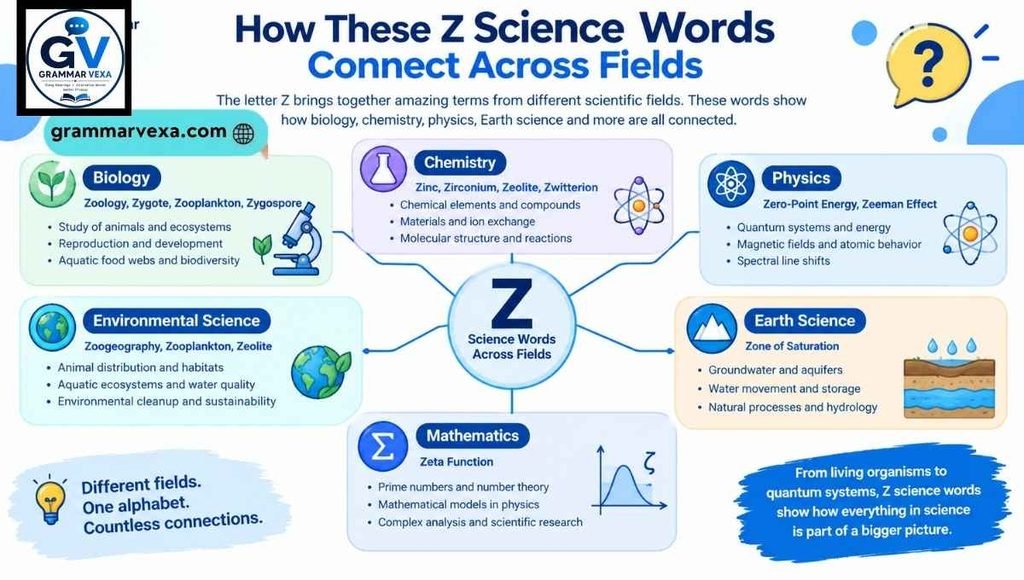 How These Z Science Words Connect Across Fields