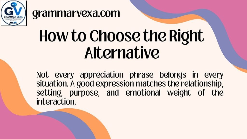 How to Choose the Right Alternative