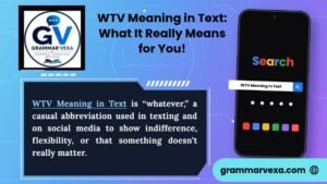 WTV Meaning in Text What It Really Means for You!